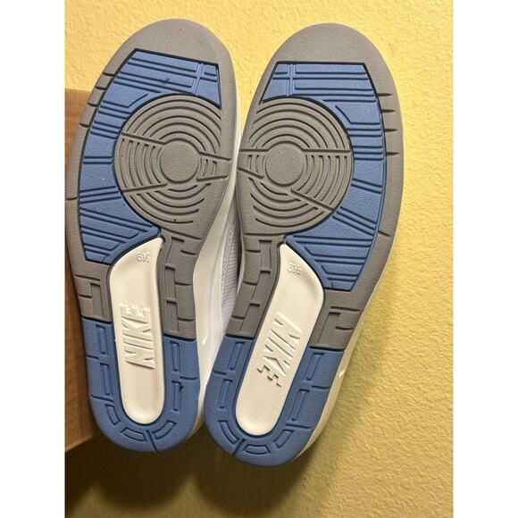 Nike Air Jordan 2 Retro Low University Blue White Size 6.5Y/Women 8 FJ6869 104 - Picture 4 of 12